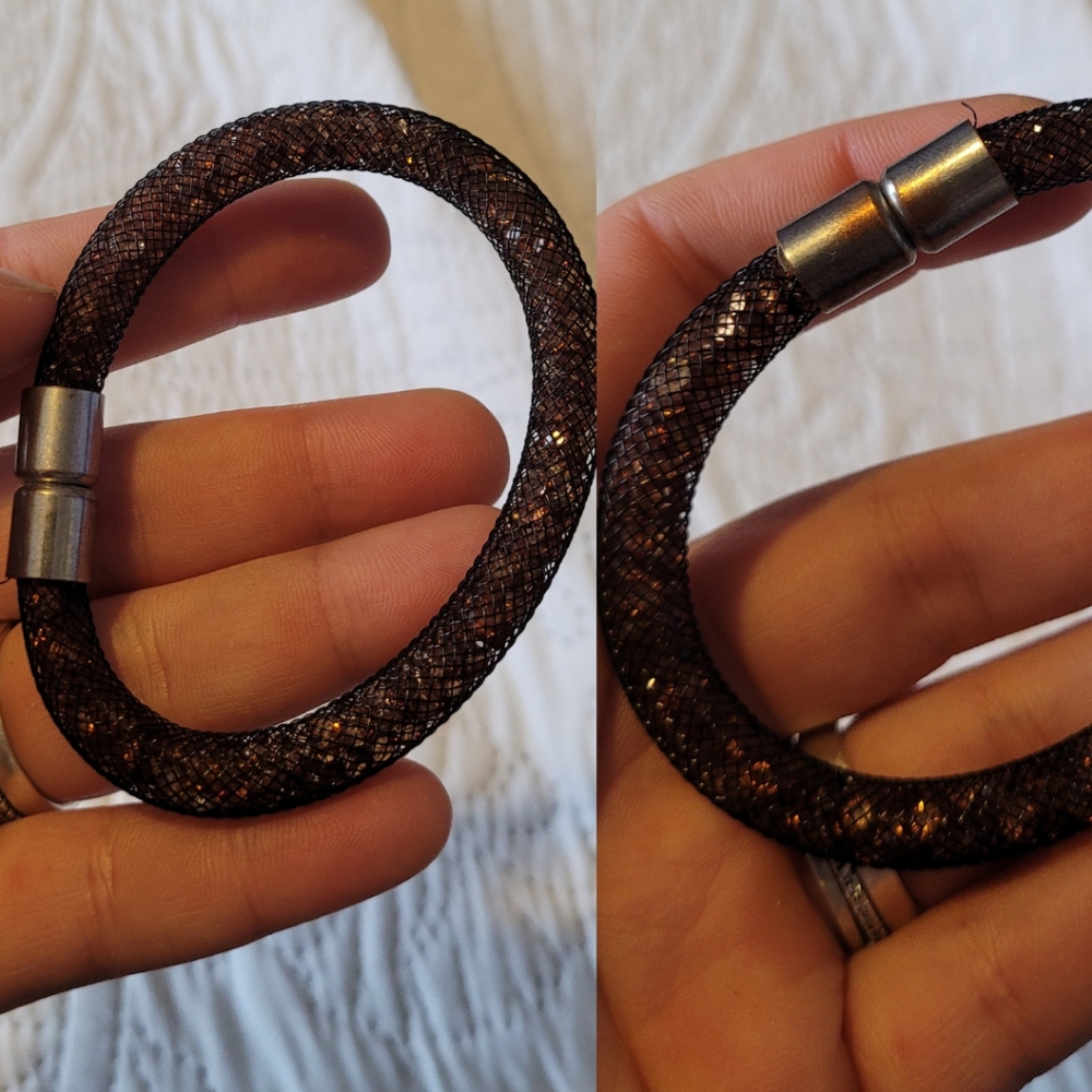 Swarovski style stardust bracelet